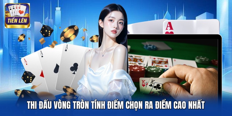 Thi đấu vòng tròn tính điểm chọn ra điểm cao nhất